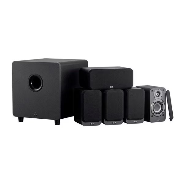 HT-35 Premium 5.1-Channel Home Theater System with Powered Subwoofer_, Monoprice, Mfr#: 39357